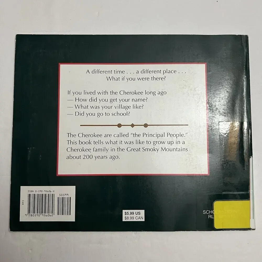 If You Lived With the Cherokee and If You Lived with the Sioux Indians Set of 2
